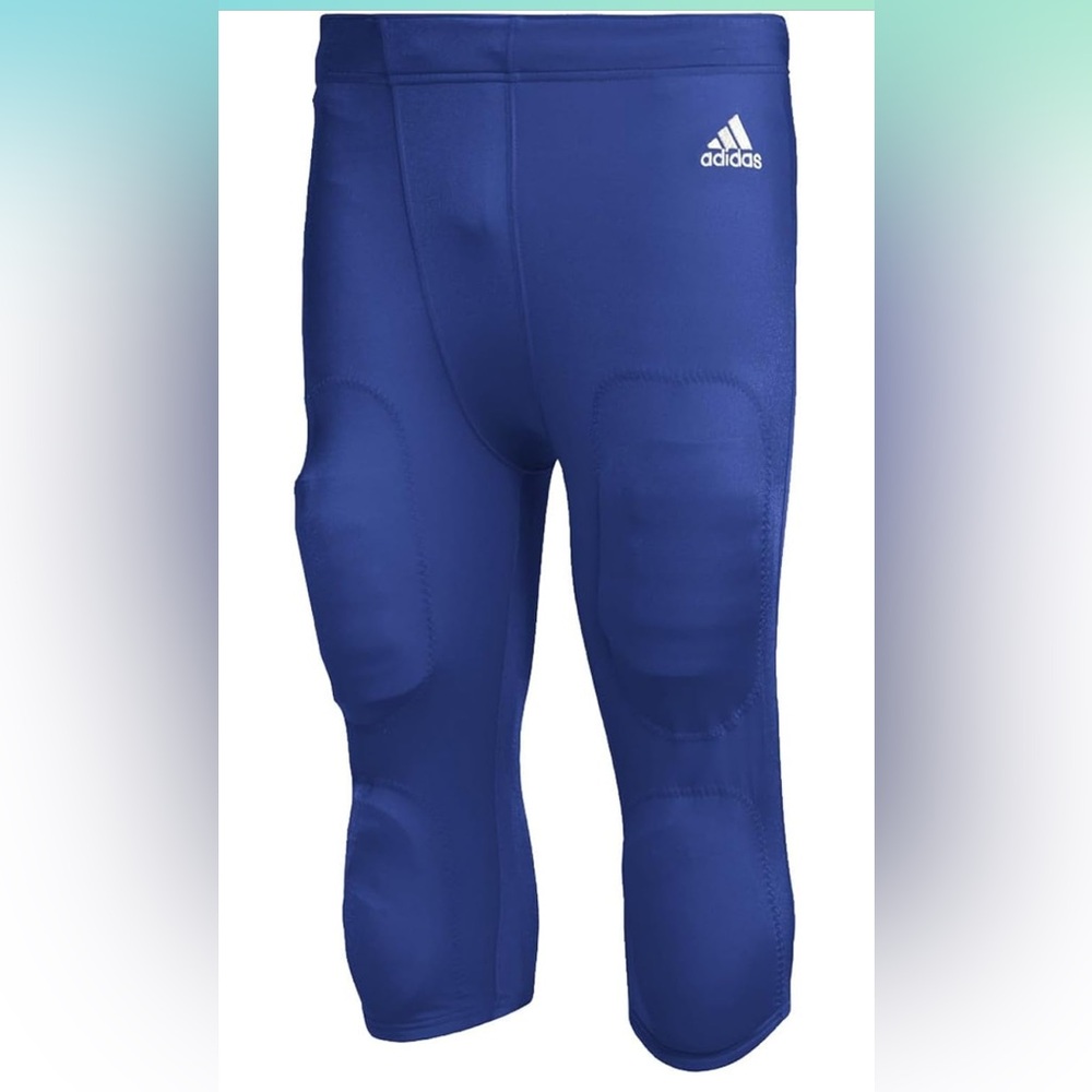 adidas Press Coverage 2.0 Mens Football Jersey pants..size 3XL..royal blue..